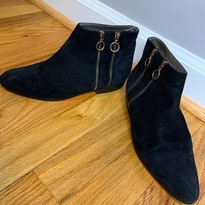 Bruno Magli Suede Ankle Booties